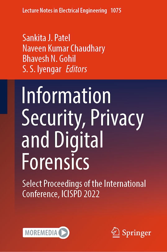 Front cover_Information Security, Privacy and Digital Forensics