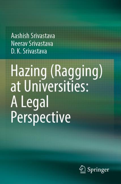 Front cover_Hazing (Ragging) at Universities