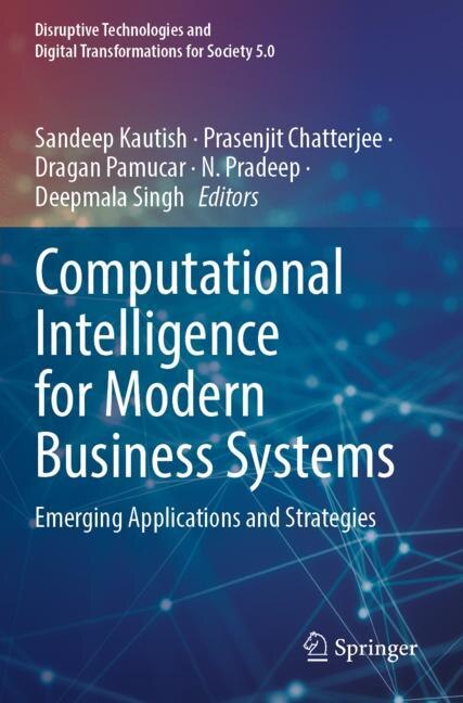 Front cover_Computational Intelligence for Modern Business Systems