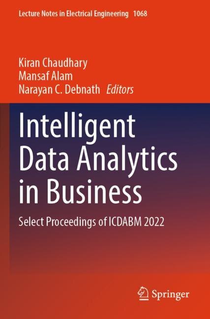 Front cover_Intelligent Data Analytics in Business