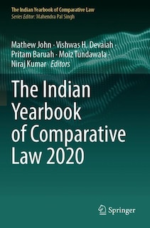 Front cover_The Indian Yearbook of Comparative Law 2020