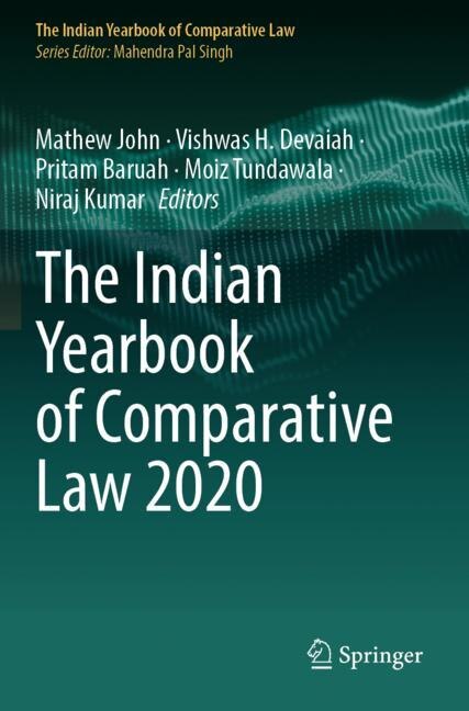 Front cover_The Indian Yearbook of Comparative Law 2020