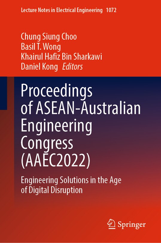 Couverture_Proceedings of ASEAN-Australian Engineering Congress (AAEC2022)