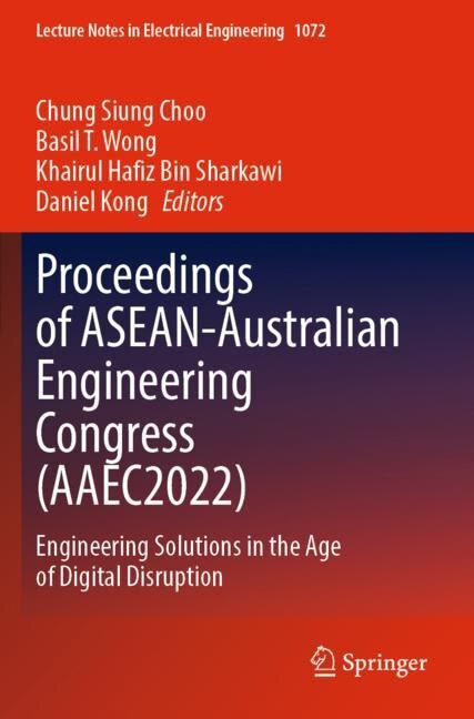 Couverture_Proceedings of ASEAN-Australian Engineering Congress (AAEC2022)