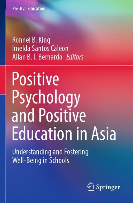 Couverture_Positive Psychology and Positive Education in Asia