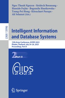 Front cover_Intelligent Information and Database Systems