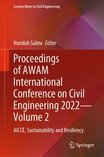 Front cover_Proceedings of AWAM International Conference on Civil Engineering 2022-Volume 2