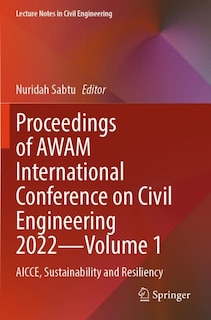 Front cover_Proceedings of AWAM International Conference on Civil Engineering 2022-Volume 1