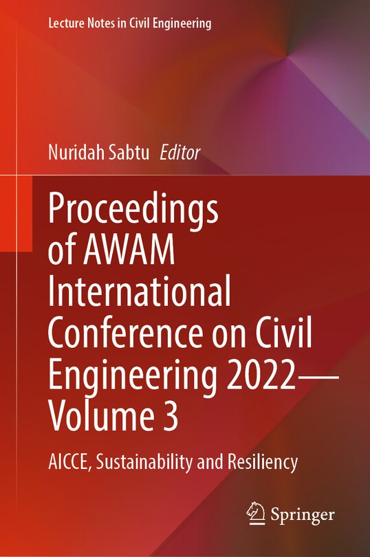 Front cover_Proceedings of AWAM International Conference on Civil Engineering 2022 - Volume 3