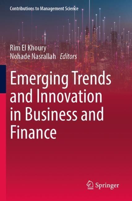 Couverture_Emerging Trends and Innovation in Business and Finance