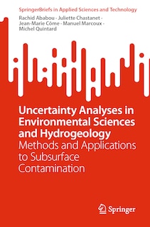 Front cover_Uncertainty Analyses in Environmental Sciences and Hydrogeology
