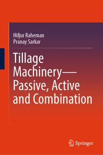 Front cover_Tillage Machinery-Passive, Active and Combination