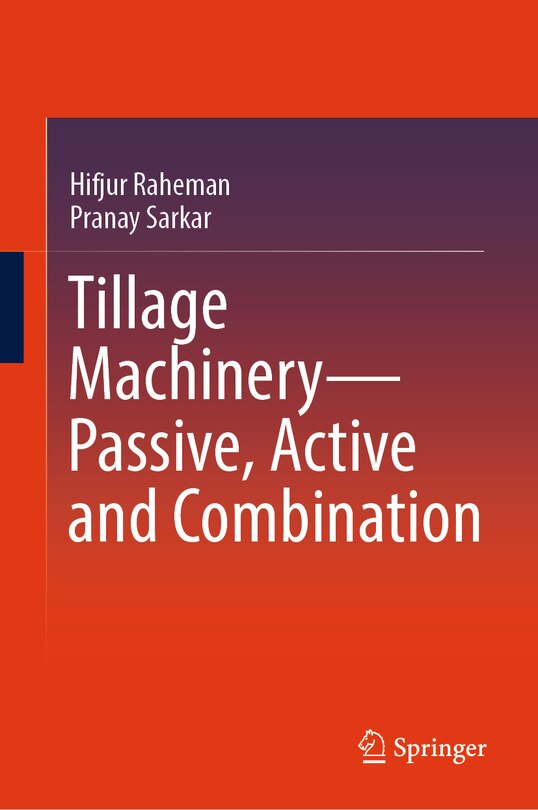 Front cover_Tillage Machinery-Passive, Active and Combination