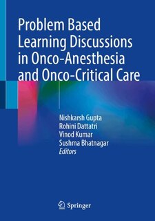 Couverture_Problem Based Learning Discussions in Onco-Anesthesia and Onco-Critical Care