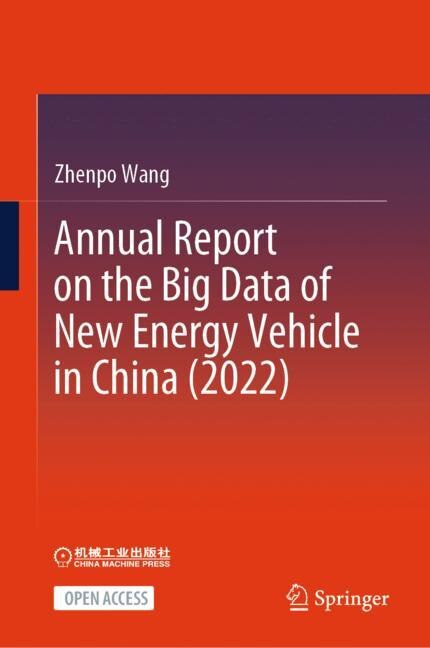 Couverture_Annual Report on the Big Data of New Energy Vehicle in China (2022)
