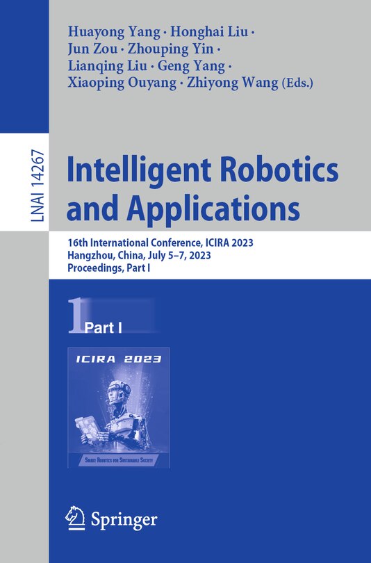 Front cover_Intelligent Robotics and Applications