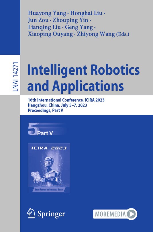 Front cover_Intelligent Robotics and Applications