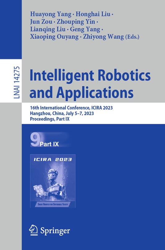Front cover_Intelligent Robotics and Applications