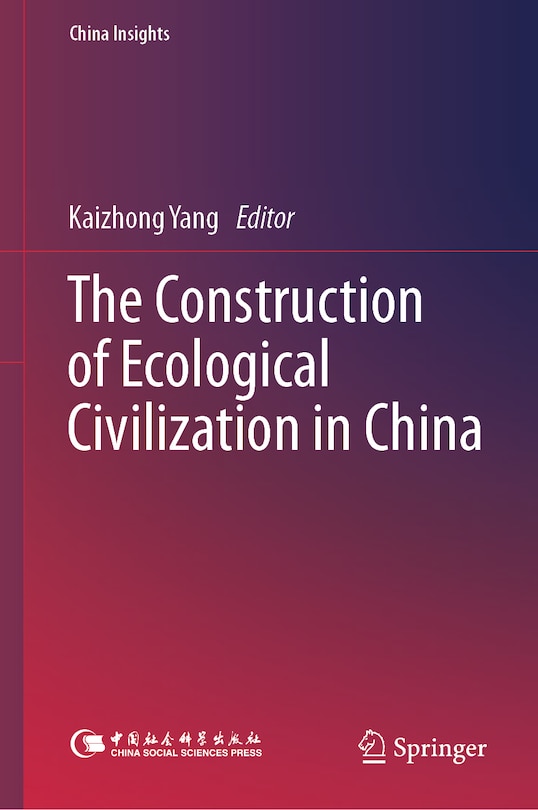 Couverture_The Construction of Ecological Civilization in China