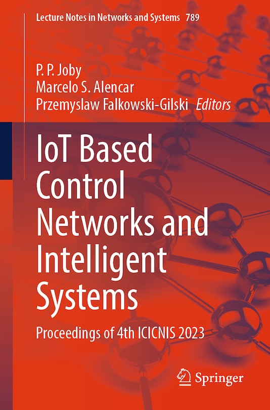 Front cover_IoT Based Control Networks and Intelligent Systems