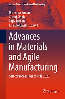 Couverture_Advances in Materials and Agile Manufacturing