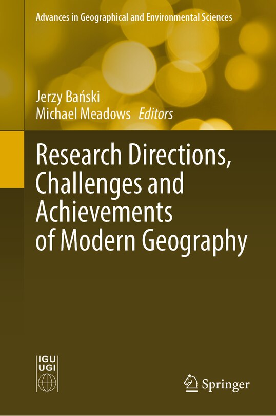 Couverture_Research Directions, Challenges and Achievements of Modern Geography