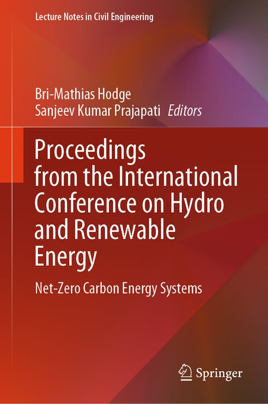 Couverture_Proceedings from the International Conference on Hydro and Renewable Energy
