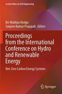 Couverture_Proceedings from the International Conference on Hydro and Renewable Energy
