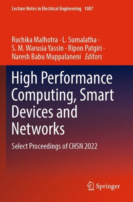 Couverture_High Performance Computing, Smart Devices and Networks