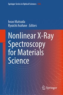 Couverture_Nonlinear X-Ray Spectroscopy for Materials Science