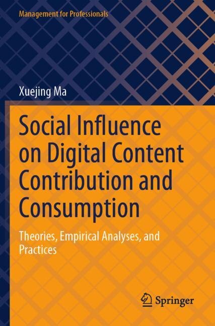 Couverture_Social Influence on Digital Content Contribution and Consumption