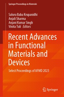 Couverture_Recent Advances in Functional Materials and Devices
