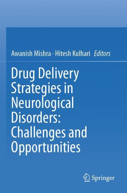 Front cover_Drug Delivery Strategies in Neurological Disorders
