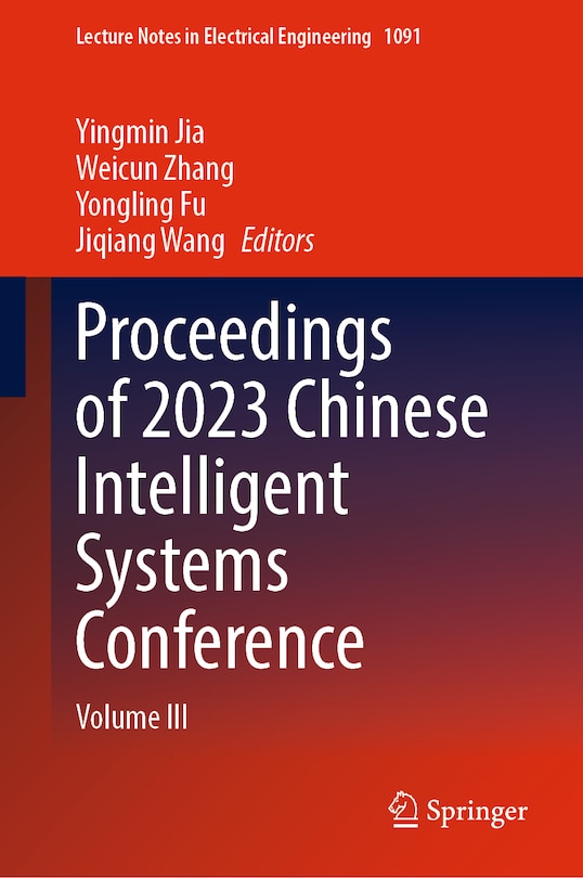 Couverture_Proceedings of 2023 Chinese Intelligent Systems Conference