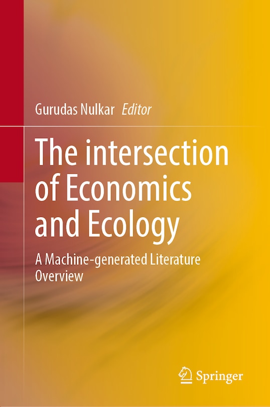 Front cover_Intersection of Economics and Ecology