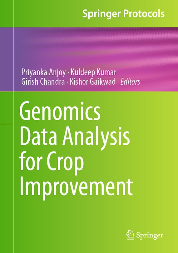 Couverture_Genomics Data Analysis for Crop Improvement