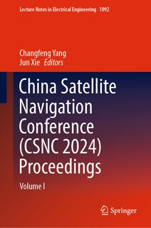 Front cover_China Satellite Navigation Conference (CSNC 2024) Proceedings