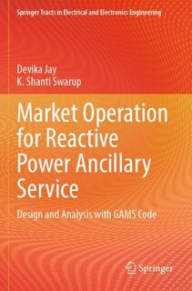 Front cover_Market Operation for Reactive Power Ancillary Service