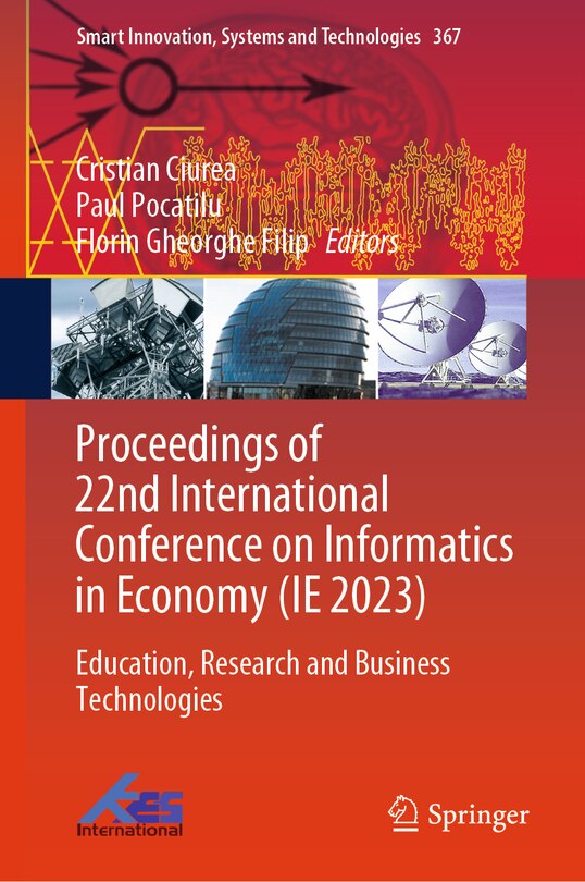 Couverture_Proceedings of 22nd International Conference on Informatics in Economy (IE 2023)