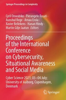 Front cover_Proceedings of the International Conference on Cybersecurity, Situational Awareness and Social Media