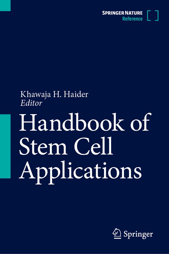 Front cover_Handbook of Stem Cell Applications