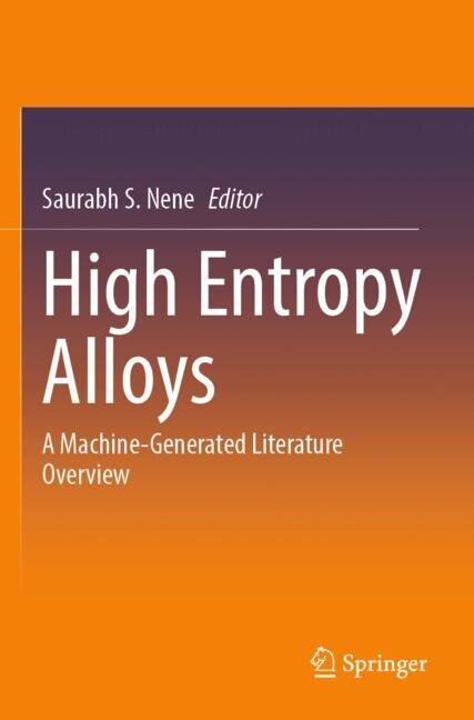 Front cover_High Entropy Alloys