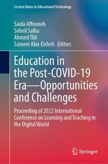 Front cover_Education in the post-COVID-19 Era-Opportunities and Challenges