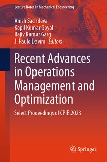 Couverture_Recent Advances in Operations Management and Optimization