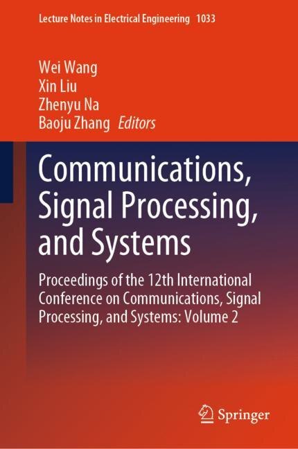 Front cover_Communications, Signal Processing, and Systems