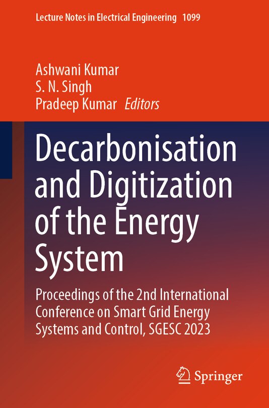 Front cover_Decarbonisation and Digitization of the Energy System