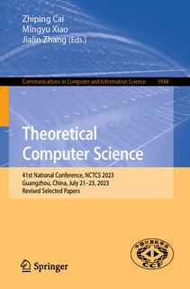 Front cover_Theoretical Computer Science
