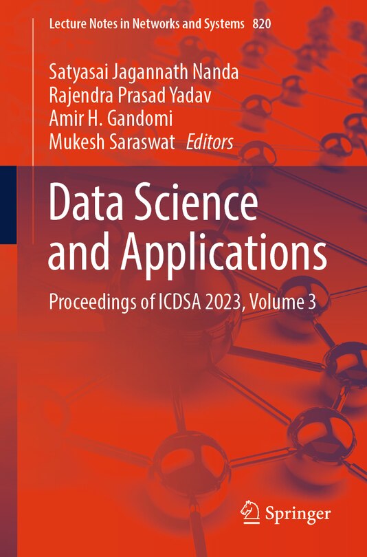Front cover_Data Science and Applications