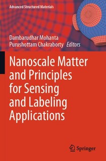 Couverture_Nanoscale Matter and Principles for Sensing and Labeling Applications