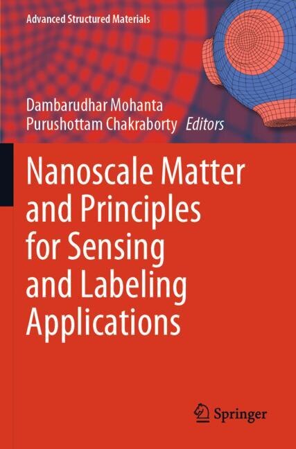 Couverture_Nanoscale Matter and Principles for Sensing and Labeling Applications